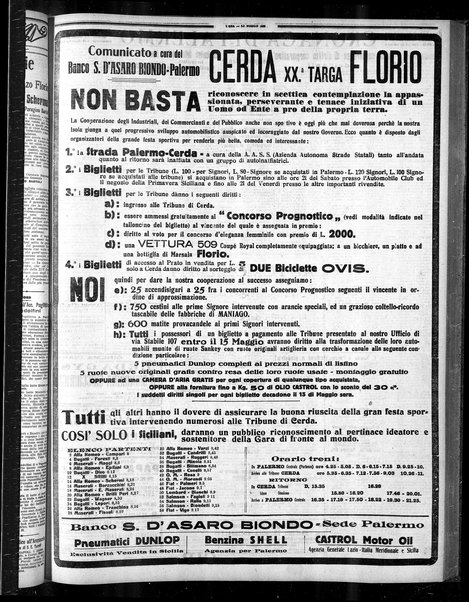 L'ora : corriere politico, quotidiano della Sicilia