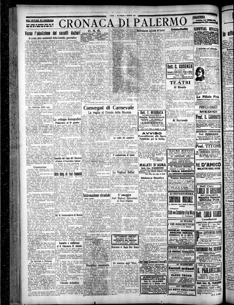 L'ora : corriere politico, quotidiano della Sicilia