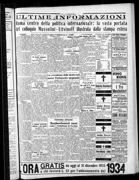 L'ora : corriere politico, quotidiano della Sicilia