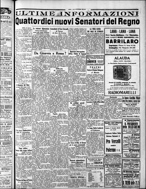 L'ora : corriere politico, quotidiano della Sicilia