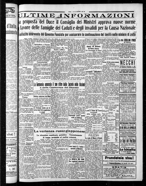 L'ora : corriere politico, quotidiano della Sicilia