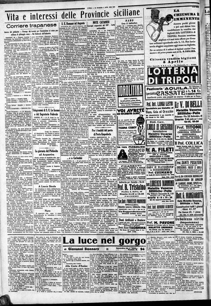 L'ora : corriere politico, quotidiano della Sicilia