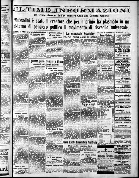 L'ora : corriere politico, quotidiano della Sicilia