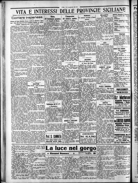 L'ora : corriere politico, quotidiano della Sicilia