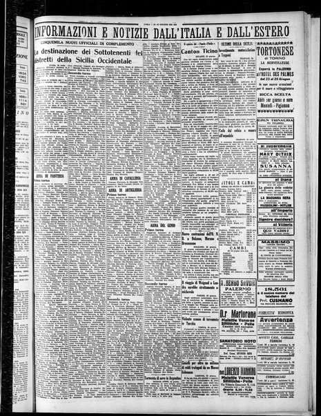 L'ora : corriere politico, quotidiano della Sicilia