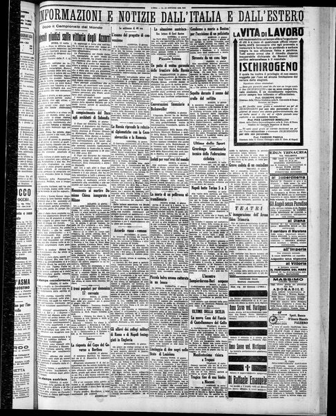 L'ora : corriere politico, quotidiano della Sicilia