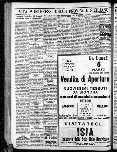 L'ora : corriere politico, quotidiano della Sicilia