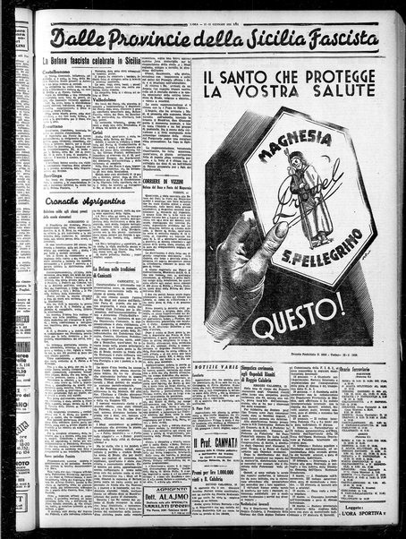 L'ora : corriere politico, quotidiano della Sicilia