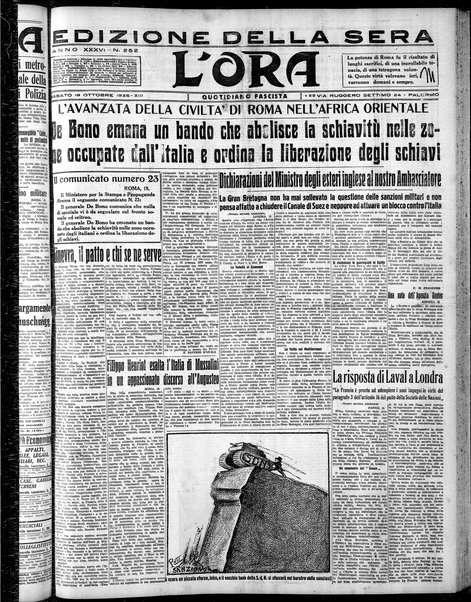 L'ora : corriere politico, quotidiano della Sicilia