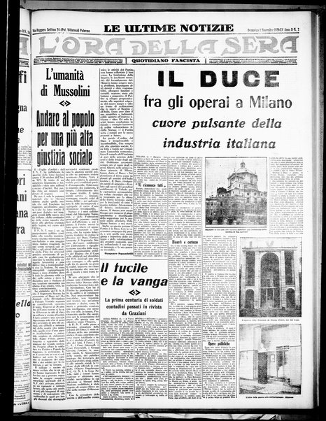 L'ora : corriere politico, quotidiano della Sicilia