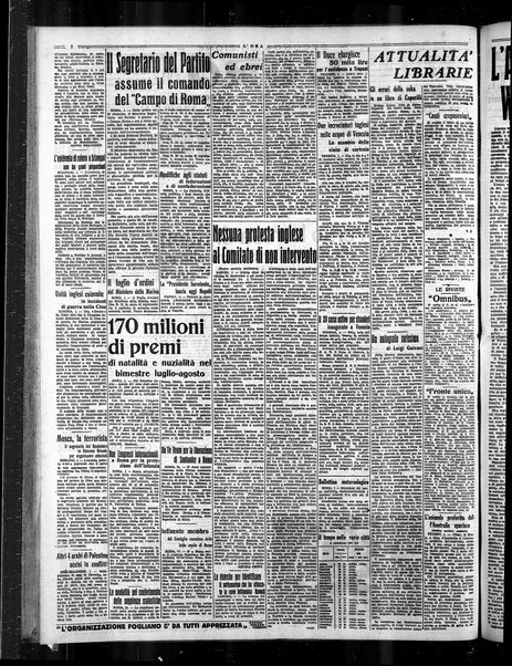 L'ora : corriere politico, quotidiano della Sicilia