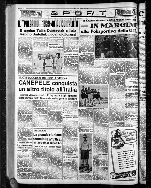 L'ora : corriere politico, quotidiano della Sicilia