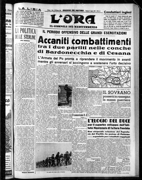 L'ora : corriere politico, quotidiano della Sicilia