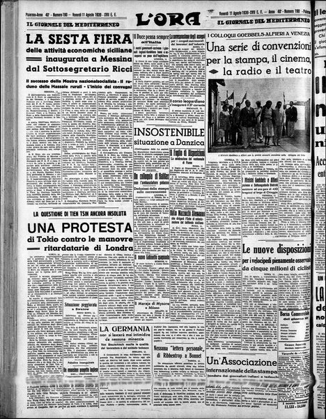 L'ora : corriere politico, quotidiano della Sicilia