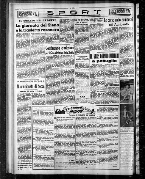 L'ora : corriere politico, quotidiano della Sicilia