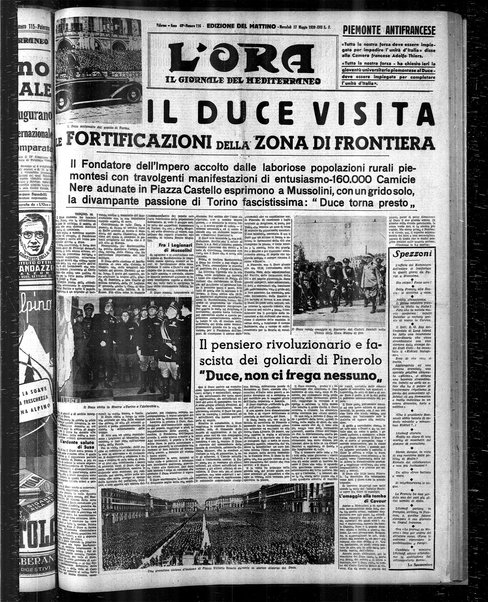 L'ora : corriere politico, quotidiano della Sicilia