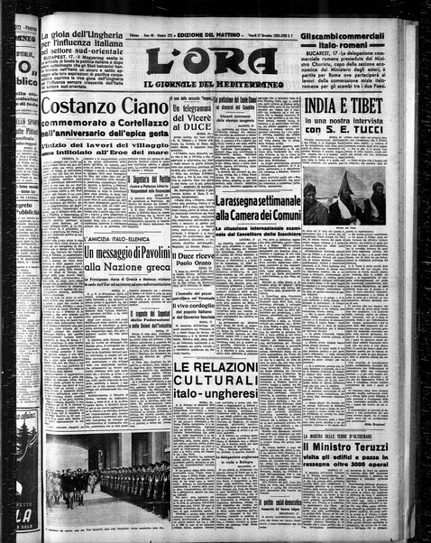 L'ora : corriere politico, quotidiano della Sicilia