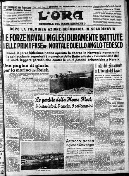 L'ora : corriere politico, quotidiano della Sicilia