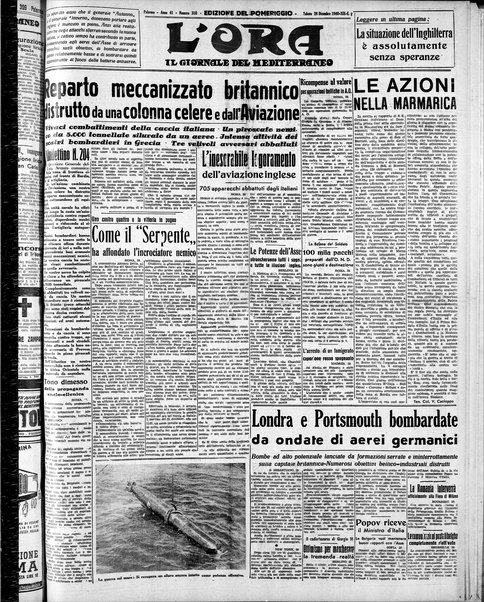 L'ora : corriere politico, quotidiano della Sicilia