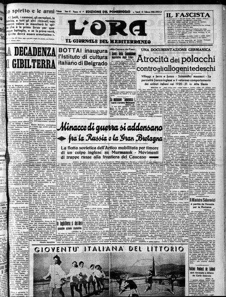 L'ora : corriere politico, quotidiano della Sicilia