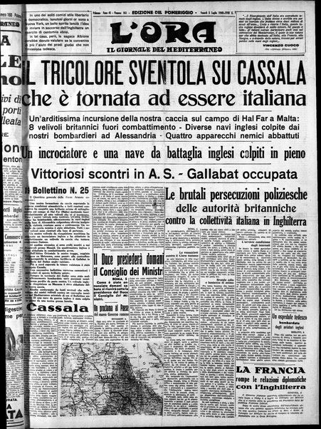 L'ora : corriere politico, quotidiano della Sicilia