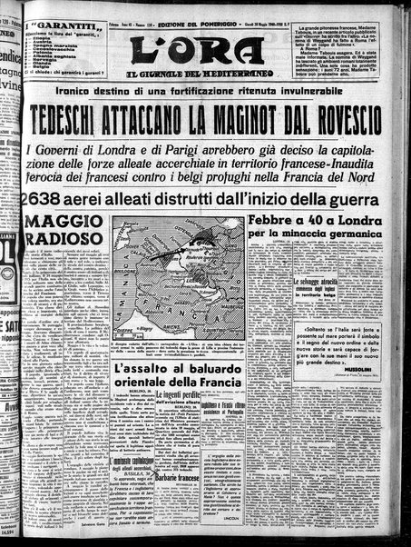 L'ora : corriere politico, quotidiano della Sicilia