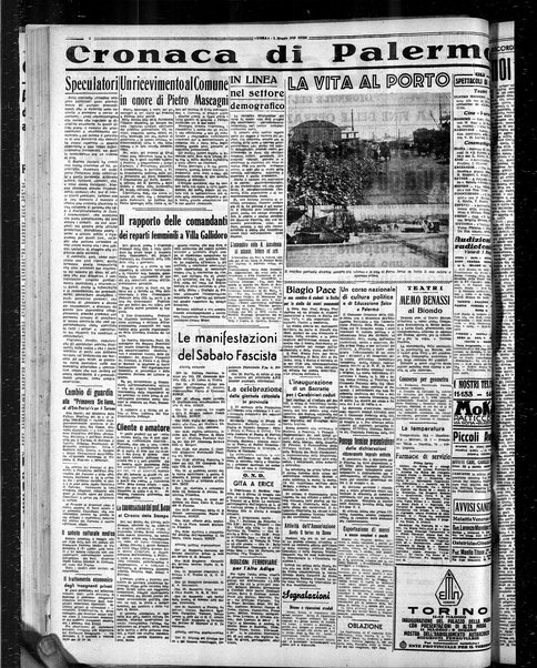 L'ora : corriere politico, quotidiano della Sicilia