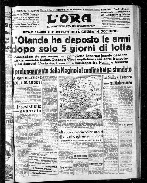 L'ora : corriere politico, quotidiano della Sicilia