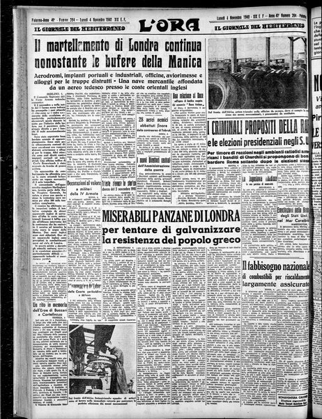 L'ora : corriere politico, quotidiano della Sicilia