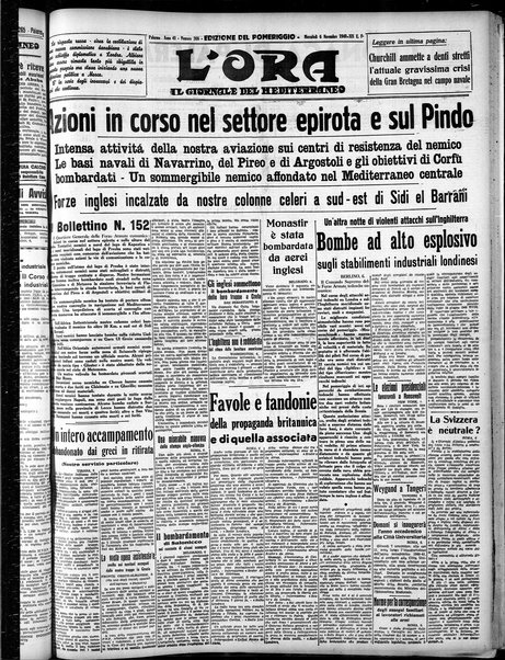 L'ora : corriere politico, quotidiano della Sicilia