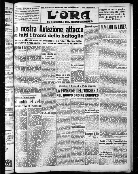 L'ora : corriere politico, quotidiano della Sicilia