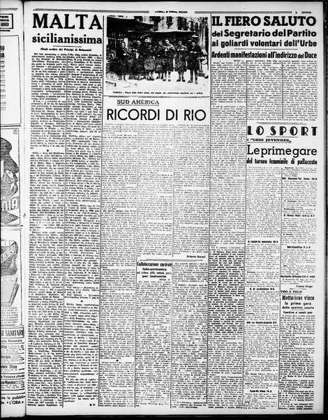 L'ora : corriere politico, quotidiano della Sicilia