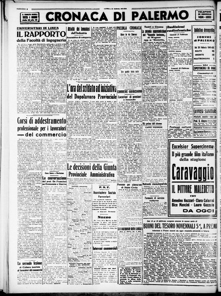 L'ora : corriere politico, quotidiano della Sicilia