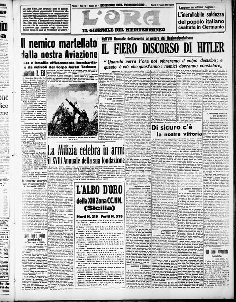 L'ora : corriere politico, quotidiano della Sicilia