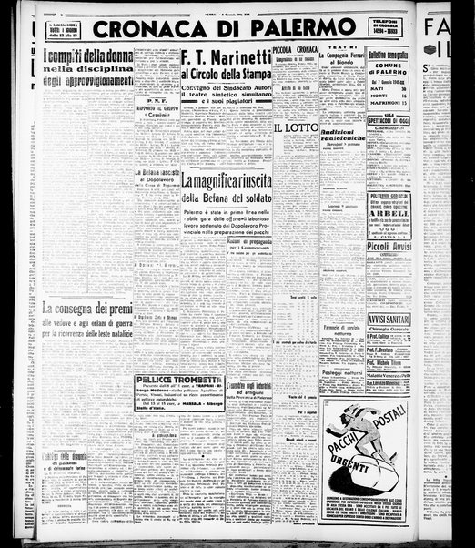 L'ora : corriere politico, quotidiano della Sicilia