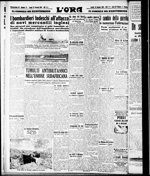 L'ora : corriere politico, quotidiano della Sicilia