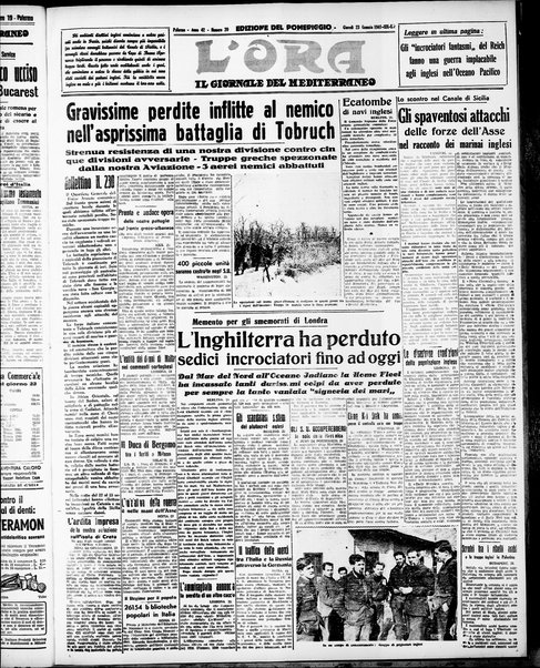 L'ora : corriere politico, quotidiano della Sicilia