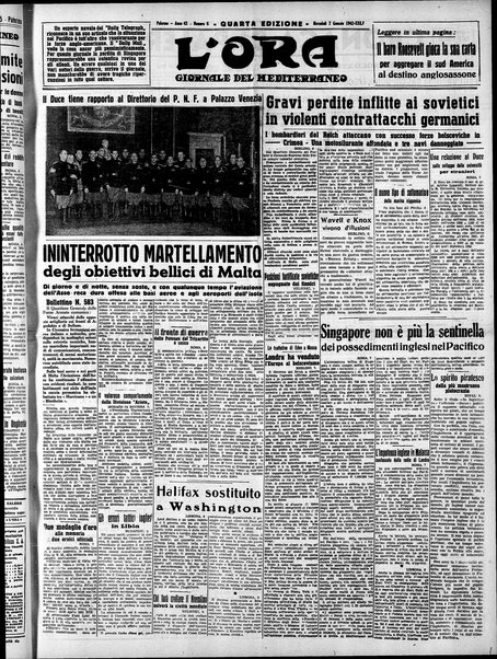 L'ora : corriere politico, quotidiano della Sicilia