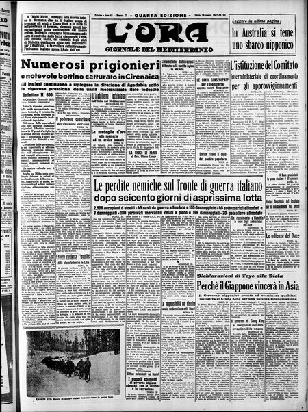 L'ora : corriere politico, quotidiano della Sicilia