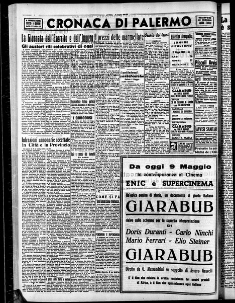 L'ora : corriere politico, quotidiano della Sicilia