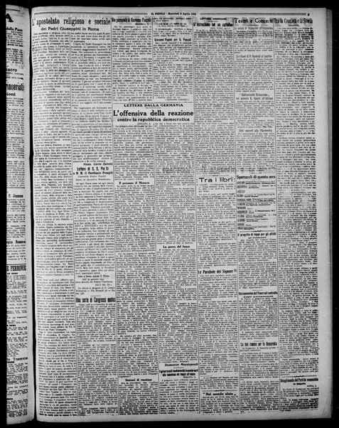 Il popolo : giornale del mattino