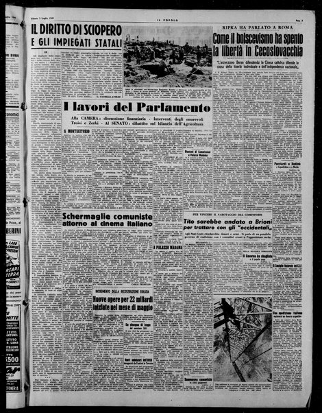 Il popolo : giornale del mattino