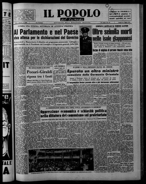 Il popolo : giornale del mattino