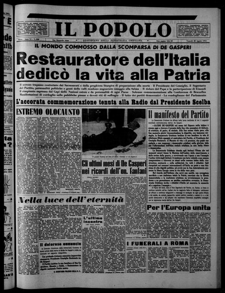 Il popolo : giornale del mattino