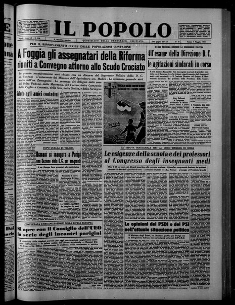 Il popolo : giornale del mattino