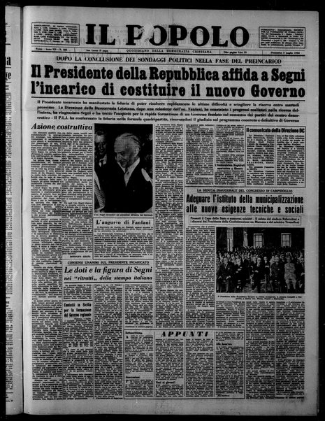 Il popolo : giornale del mattino