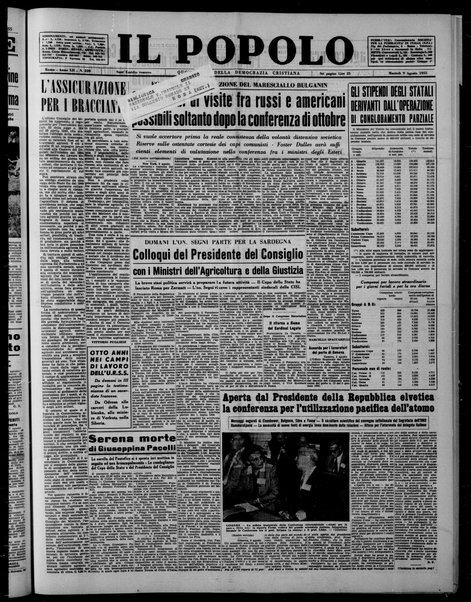 Il popolo : giornale del mattino