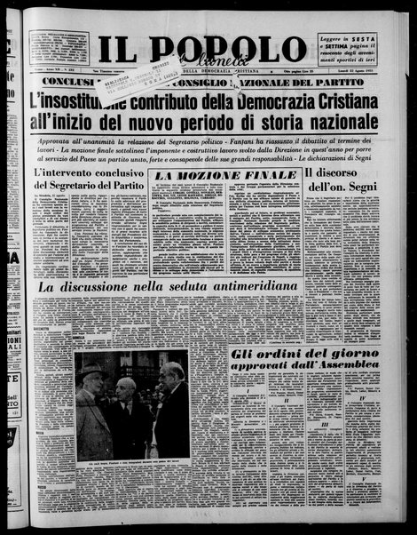 Il popolo : giornale del mattino