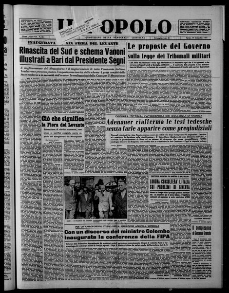 Il popolo : giornale del mattino