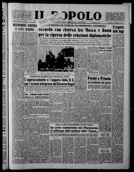 Il popolo : giornale del mattino